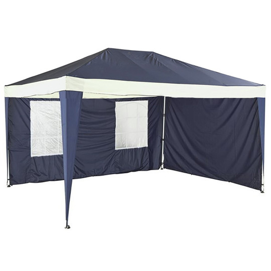 Home 3m x 4m Gazebo with Side Panels | Party Tent for Garden Events Camping