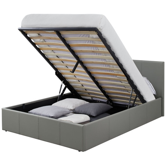 Lavendon Small Double End Opening Bed Frame- Grey | Organized Living Comfort