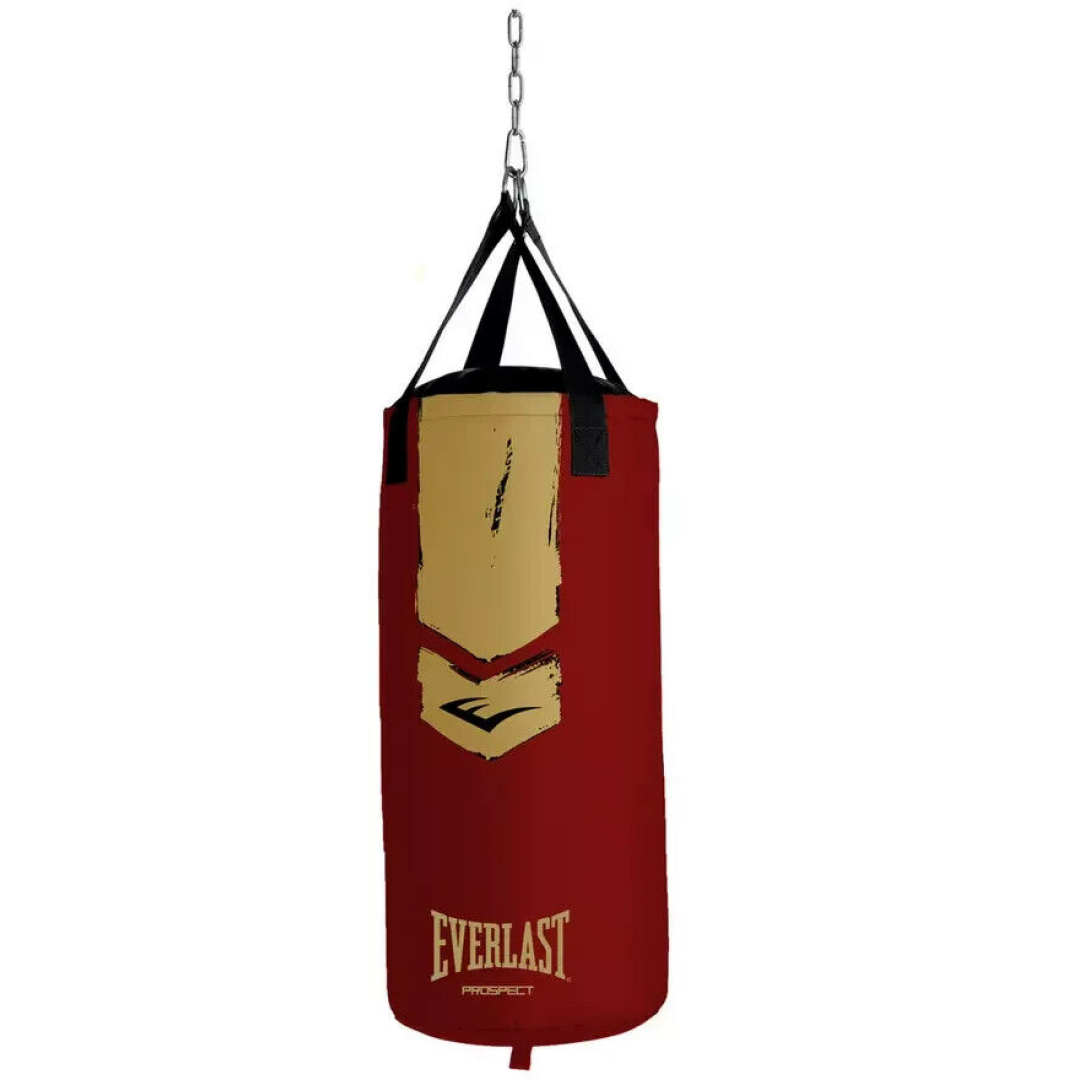 Everlast Prospect Heavy 2ft Bag Kit - Red | Boxing Punch Bag Set Gloves Training Everlast Prospect Heavy 2ft Bag Kit - Red | Boxing Punch Bag Set Gloves Training