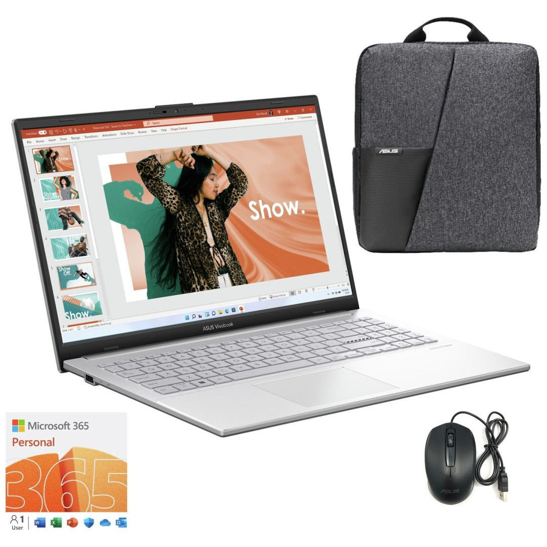 ASUS Vivobook Go 15 15.6in Intel 4GB 128GB Laptop Bundle ASUS Vivobook Go 15 15.6in Intel 4GB 128GB Laptop Bundle