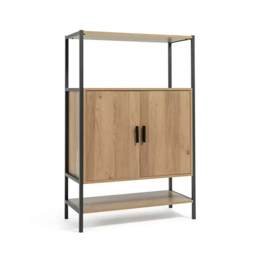  Loft Living 2 Door Cabinet - Oak