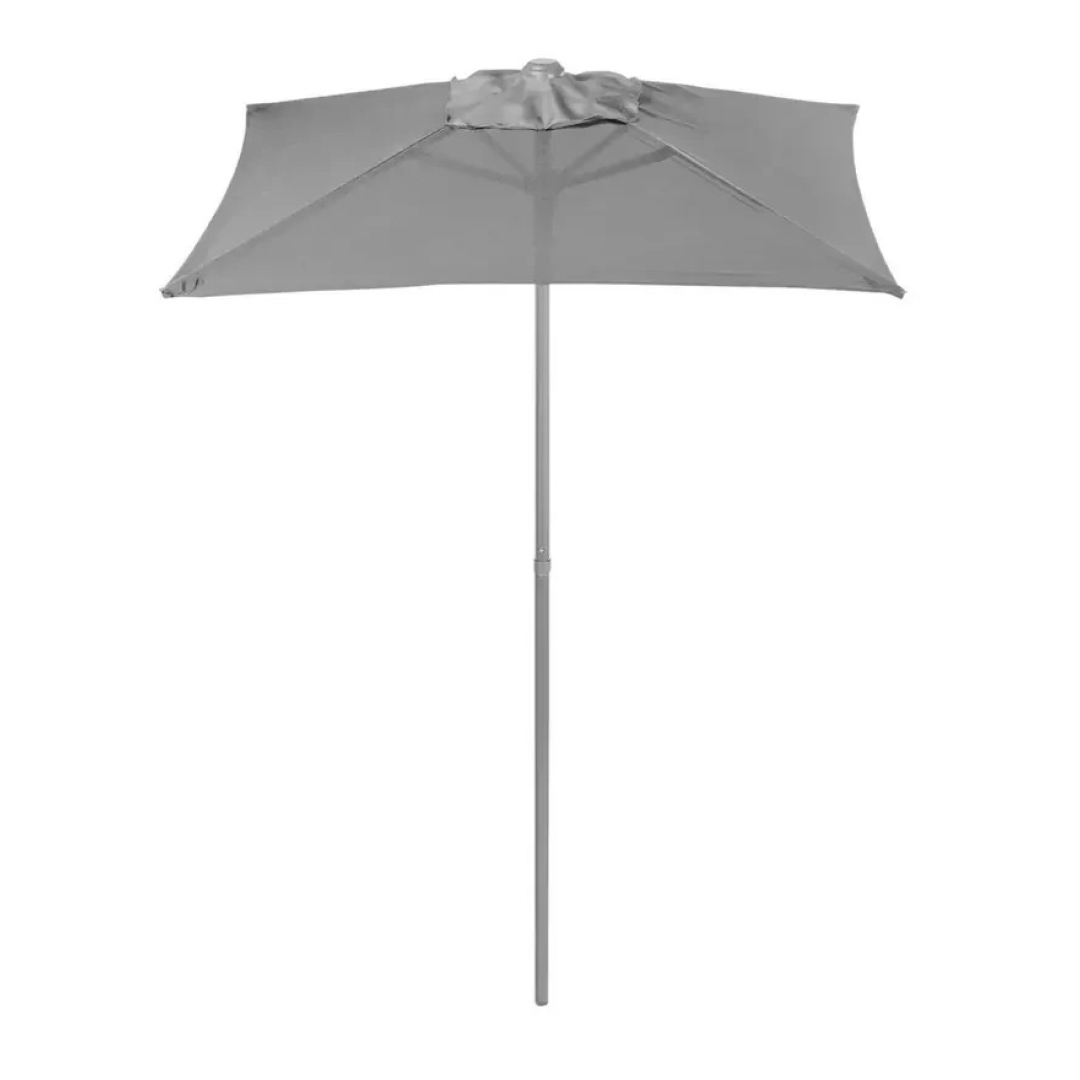 Sicily Garden Parasol - Grey | Outdoor Patio Umbrella Sun Shade Canopy Shelter Sicily Garden Parasol - Grey | Outdoor Patio Umbrella Sun Shade Canopy Shelter