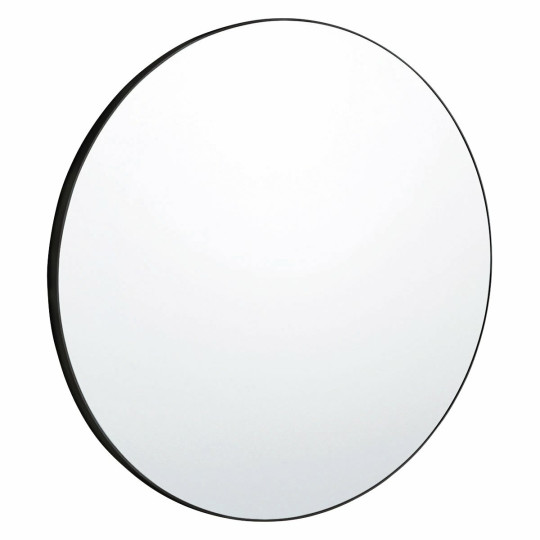  Patsy Extra Large Round Black Wall Mirror