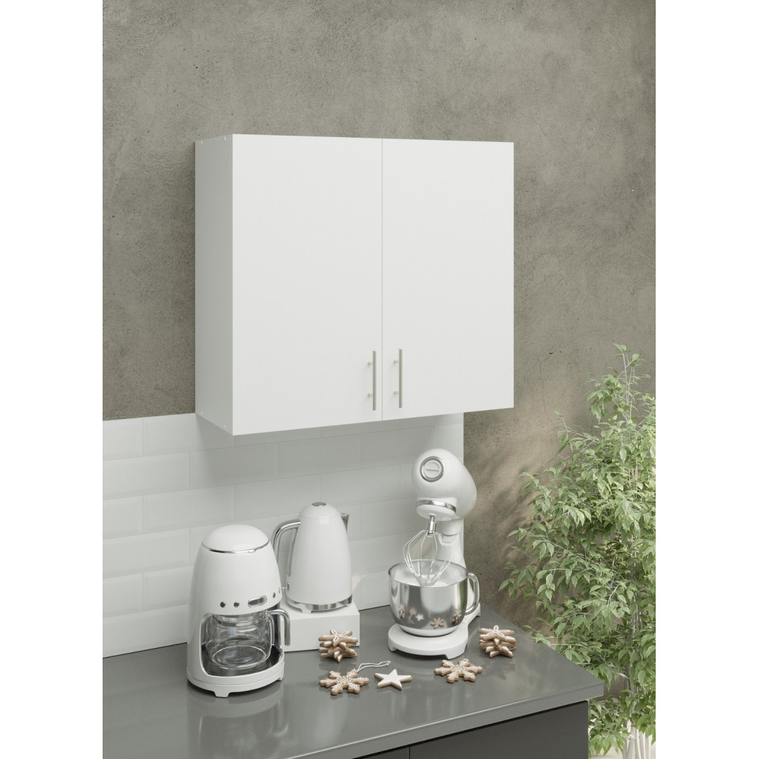 JD Greta Kitchen Wall Unit 800mm Kitchen Cabinet - White Matt (A-) JD Greta Kitchen Wall Unit 800mm Kitchen Cabinet - White Matt (A-)