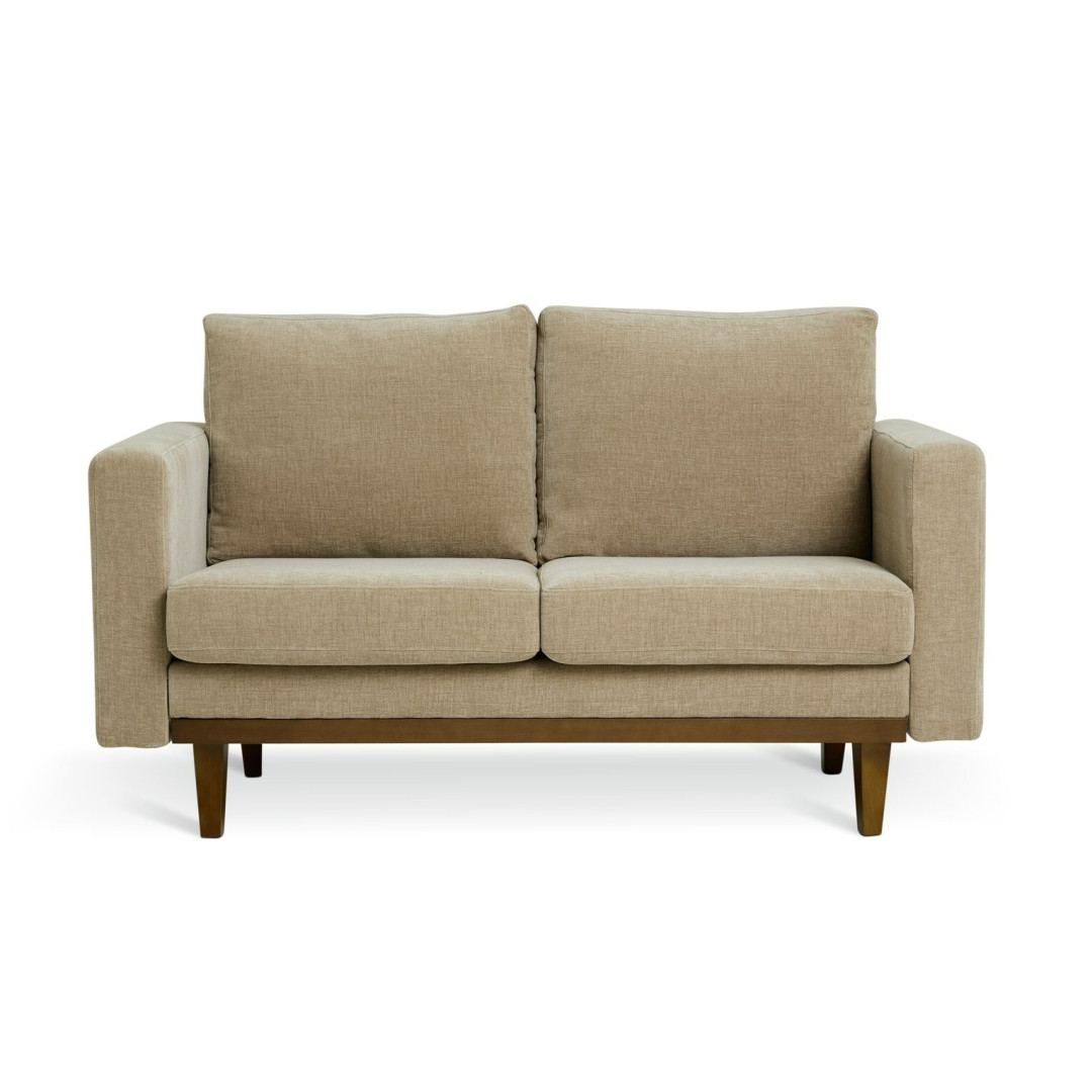 Della Fabric 2 Seater Sofa - Natural Della Fabric 2 Seater Sofa - Natural