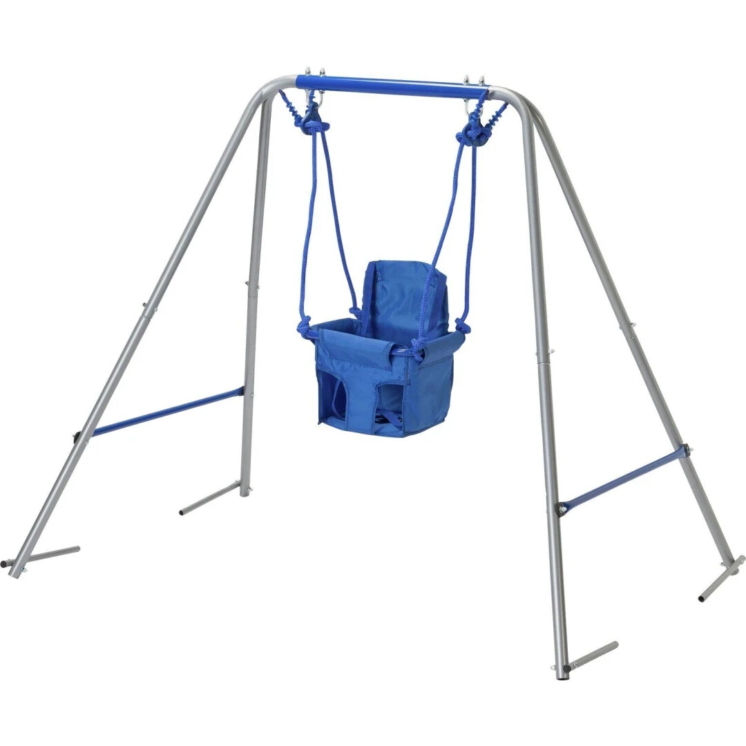 Toddler Garden Swing - Blue Toddler Garden Swing - Blue