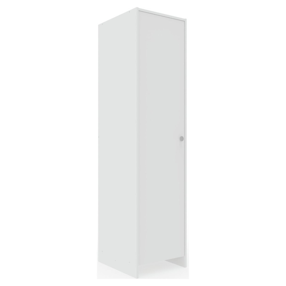 Seville 1 Door Wardrobe - White ( B Grade ) Seville 1 Door Wardrobe - White ( B Grade )