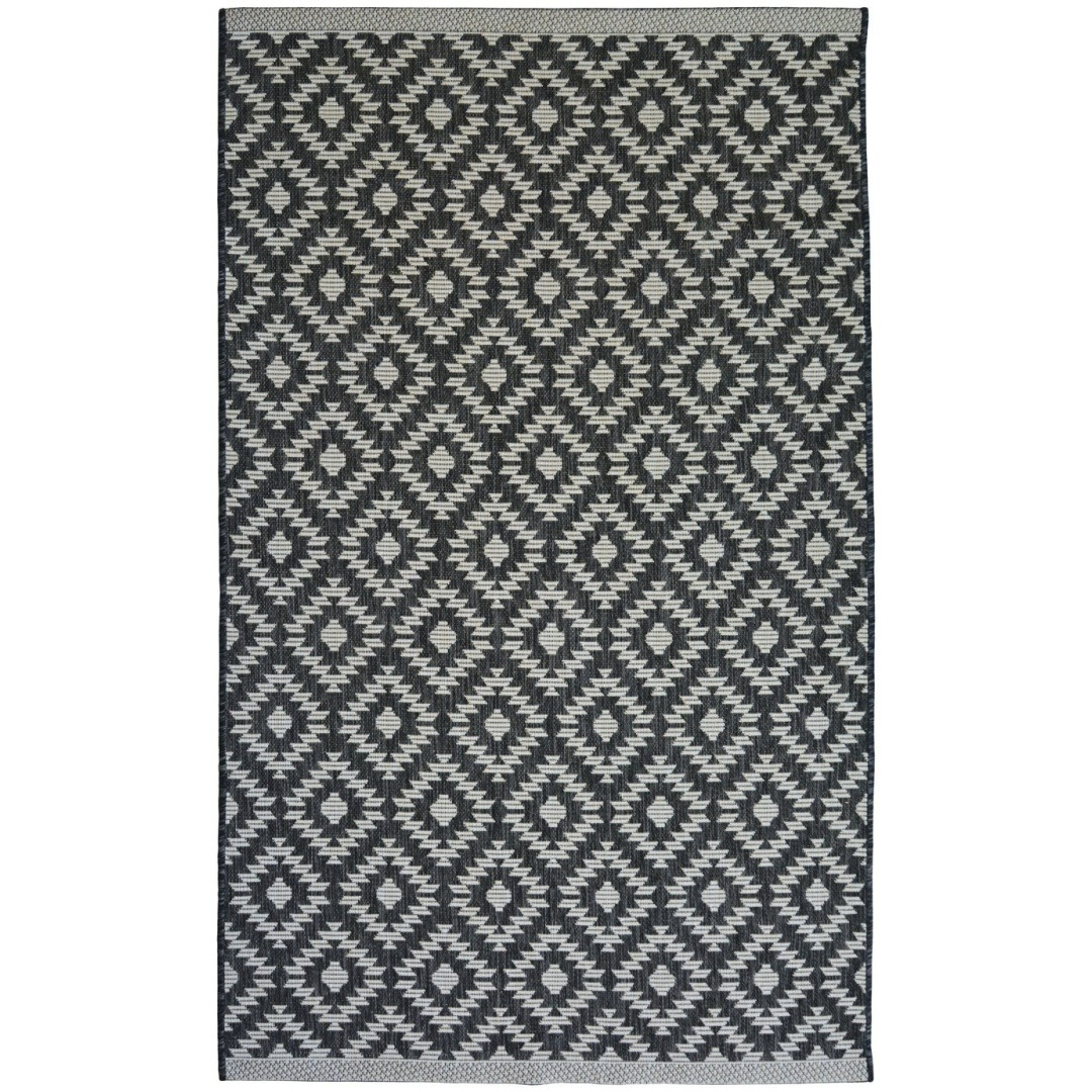 Homemaker Genesis Grey Indoor Outdoor Rug - 200X290 Homemaker Genesis Grey Indoor Outdoor Rug - 200X290