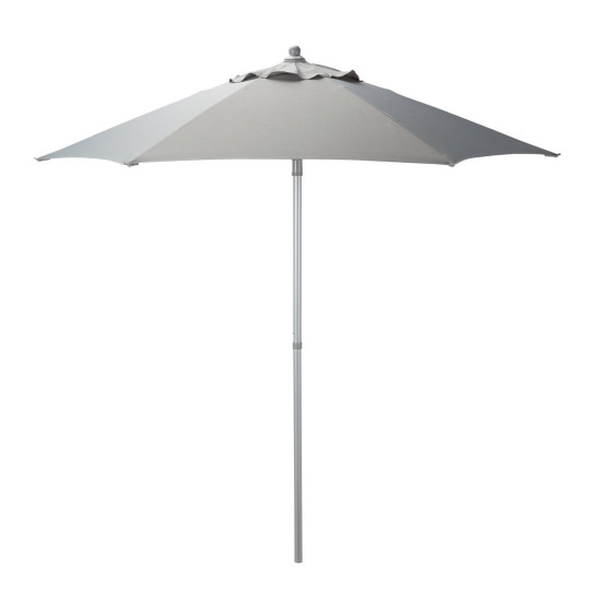 Home Sicily Parasol Grey | Large Outdoor Sun Umbrella Patio Garden Shade