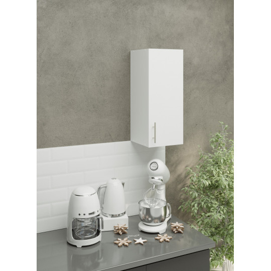 JD Greta Kitchen Wall Unit 300mm Kitchen Cabinet - White Matt (A-)