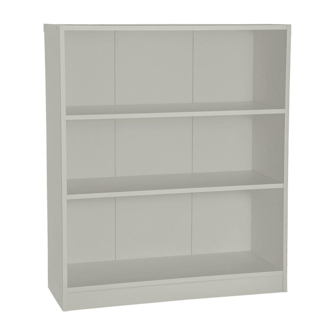 Malibu Short Wood Effect Bookcase - Grey Malibu Short Wood Effect Bookcase - Grey