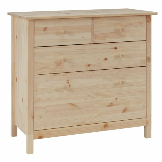 Scandinavia Kids 4 Drawer Chest - Pine ( B Grade 52091 )
