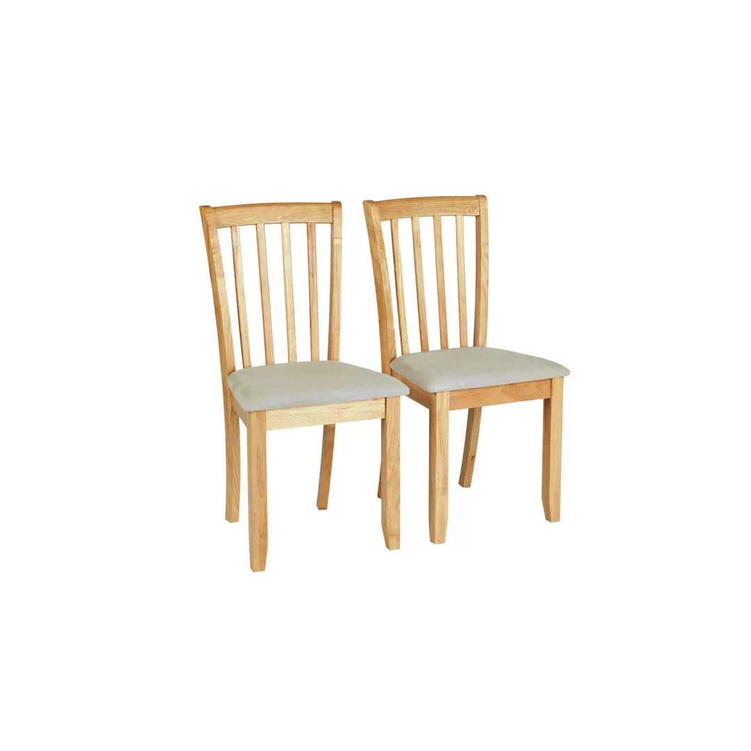 Banbury Pair of Dining Chairs - Natural Banbury Pair of Dining Chairs - Natural
