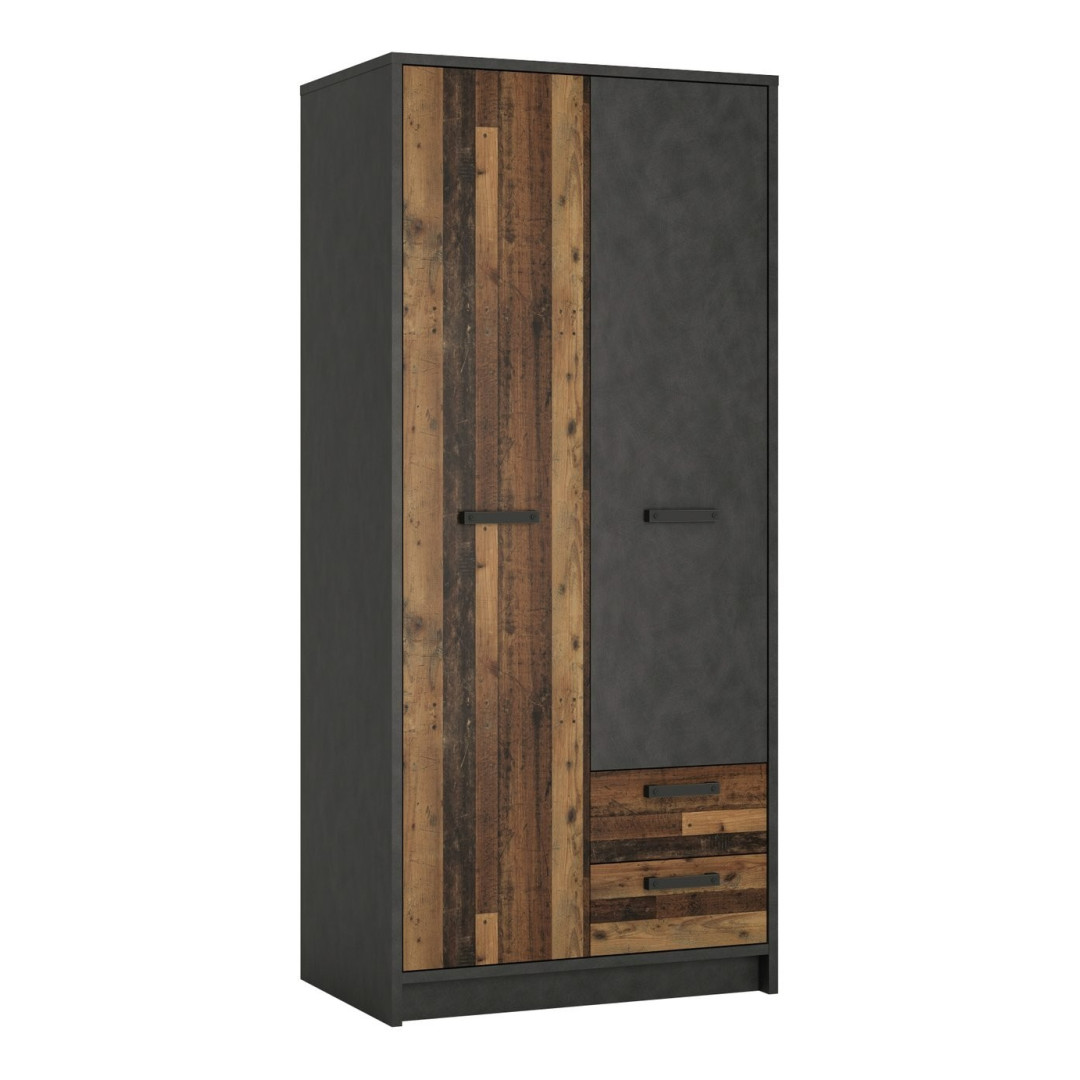 Nubi 2 Door 2 Drawer Wardrobe (B Grade) Nubi 2 Door 2 Drawer Wardrobe (B Grade)