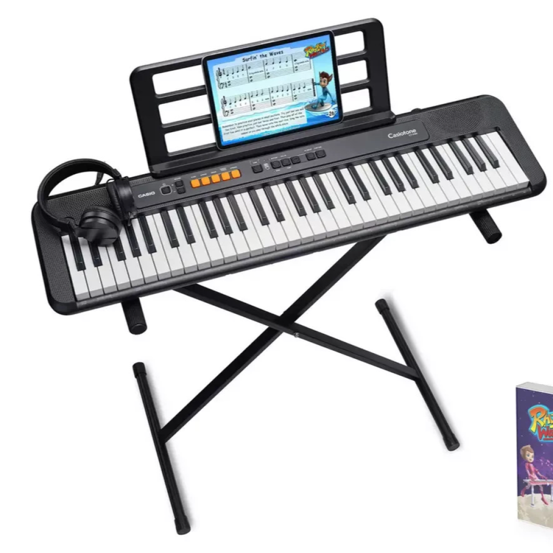Casio CT-S100AD Keyboard, Stand and Headphones Bundle Casio CT-S100AD Keyboard, Stand and Headphones Bundle