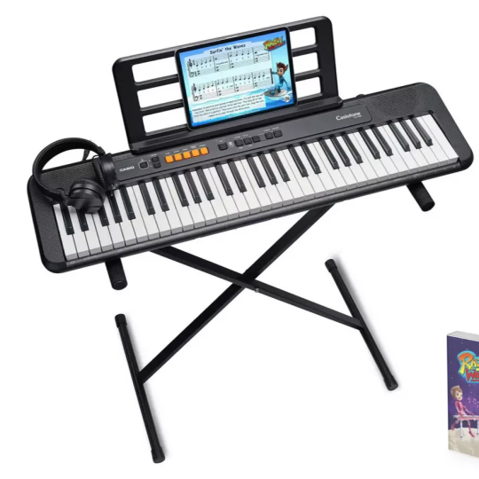 Casio CT-S100AD Keyboard, Stand and Headphones Bundle