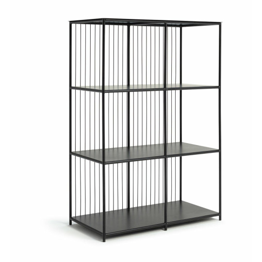  6 Alfie Wire Shelving Unit - Black