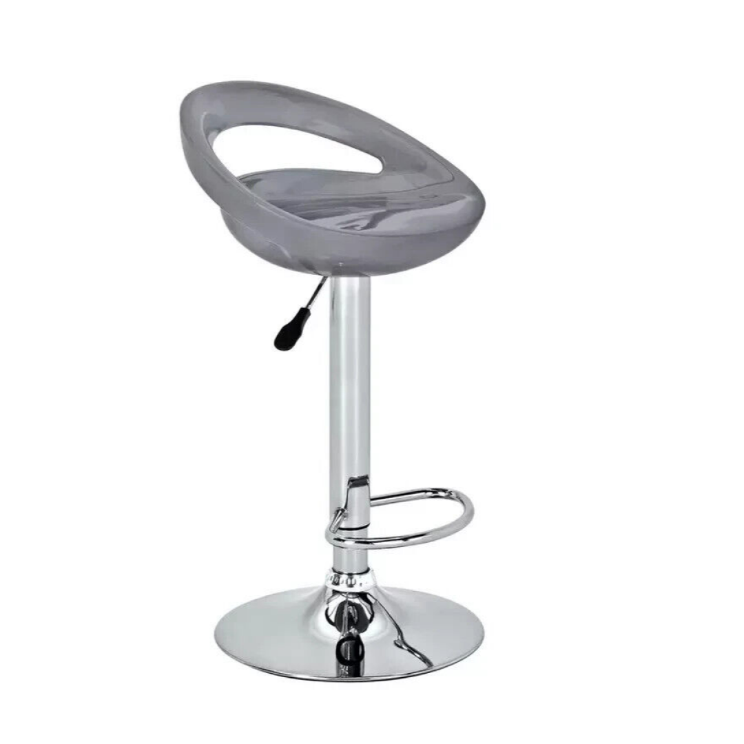 Ottawa Gas Lift Bar Stool - Grey | Adjustable Kitchen Counter Height Chair Ottawa Gas Lift Bar Stool - Grey | Adjustable Kitchen Counter Height Chair