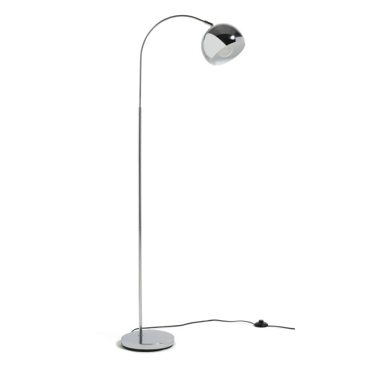 Curva Floor Lamp - Chrome