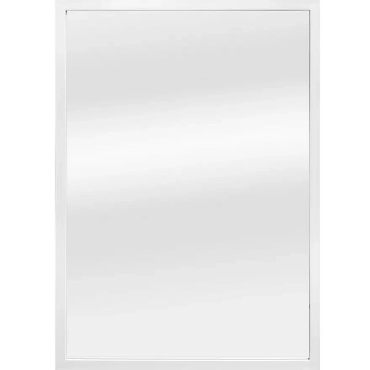  Cheval Wall Mounted Mirror - White - 70x100cm