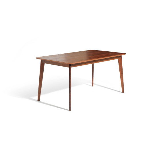 Skandi Walnut Veneer 6 Seater Dining Table ( B Grade 52801 )
