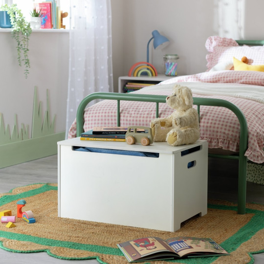 Kids Joni Toy Box - White