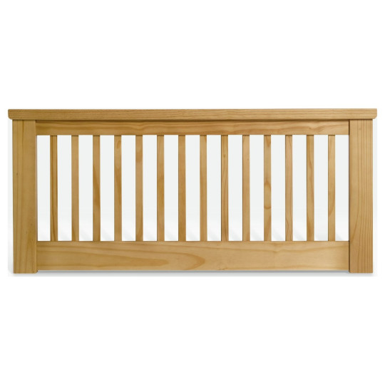 Home Aubrey Double Headboard - Oak Stain | Elegant Sleep Space Feature
