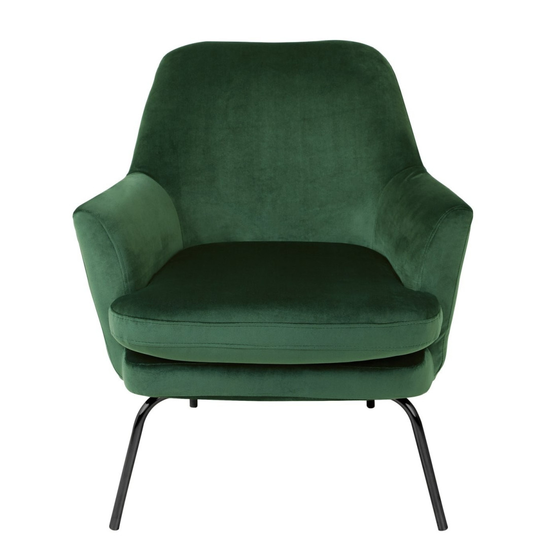 Celine Velvet Accent Chair - Green | Vibrant Color Accent Celine Velvet Accent Chair - Green | Vibrant Color Accent