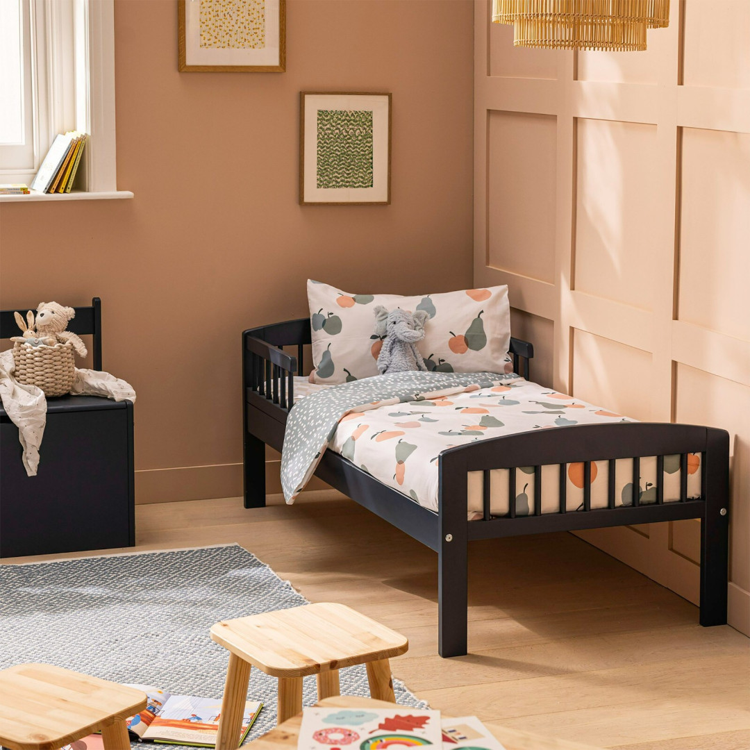 Jesse Toddler Bed Frame - Ink Blue | Kids Bedroom Furniture Wooden Starter Bed Jesse Toddler Bed Frame - Ink Blue | Kids Bedroom Furniture Wooden Starter Bed