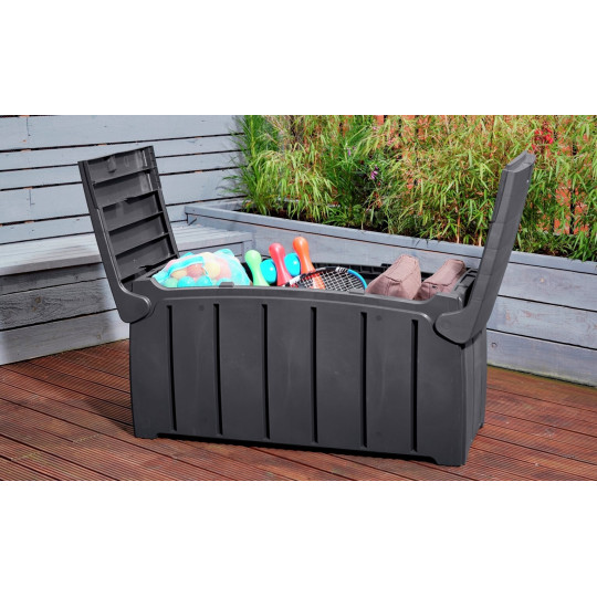 Strata 322L Garden Storage Box - Grey