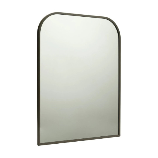  Distressed Zinc Effect Arch Wall Mirror - 70x54cm