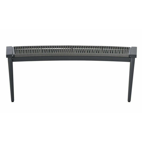 2 Seater Rope Bench | Outdoor Garden Seating for Patio or Balcony Use