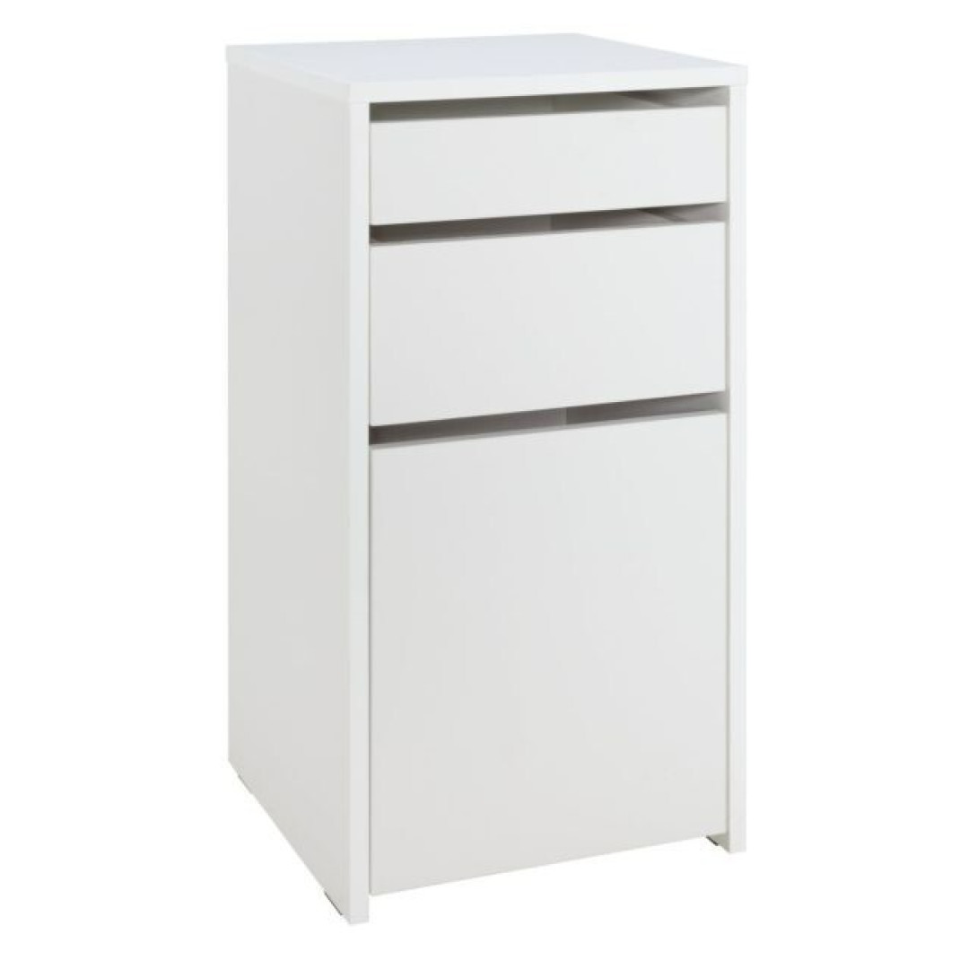 Pepper 2 Drawer Cabinet - White | Modern Bedroom Storage Unit Furniture Pepper 2 Drawer Cabinet - White | Modern Bedroom Storage Unit Furniture