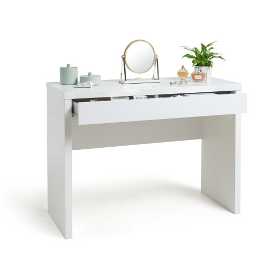  Jenson Dressing Table Desk - White Gloss