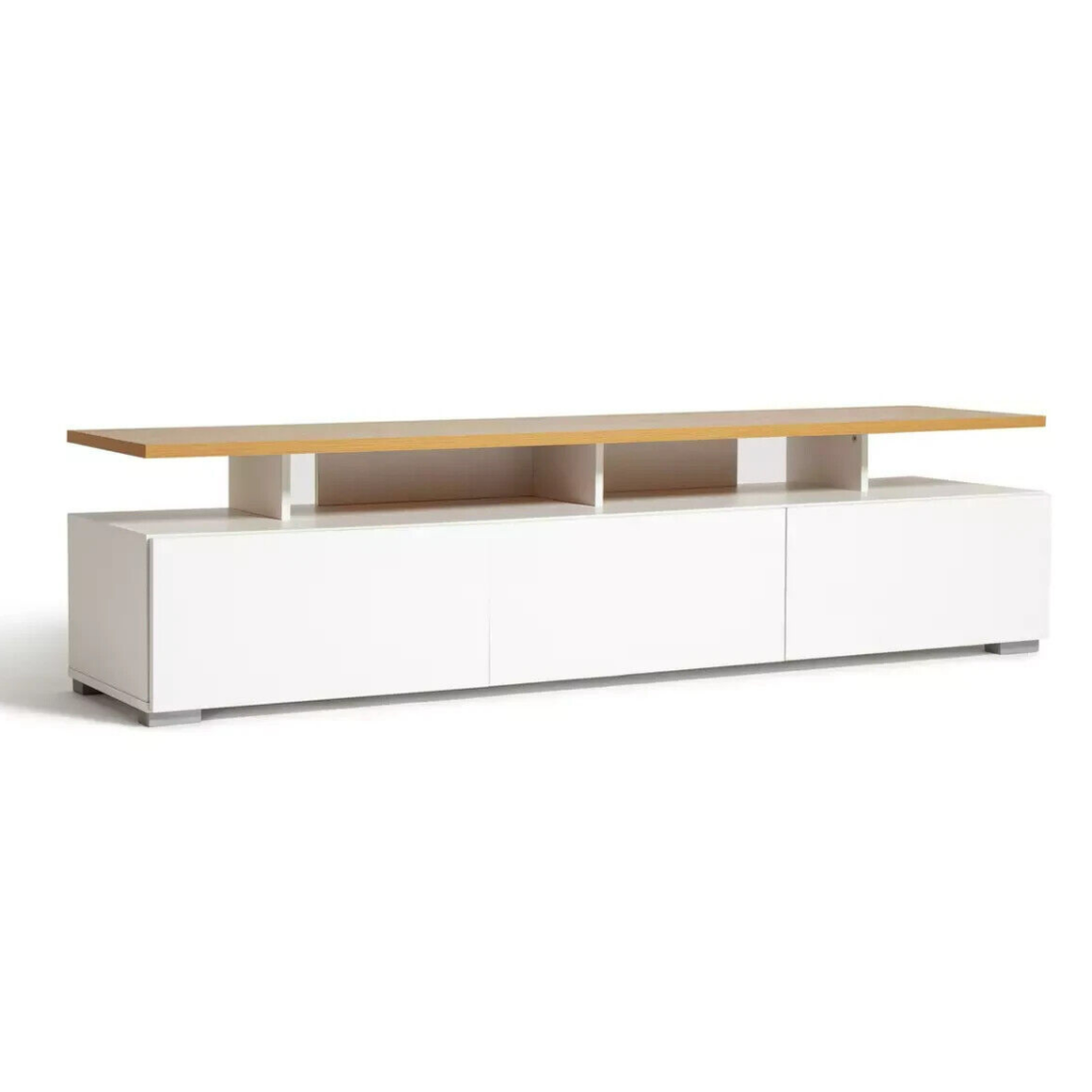 Floating Large TV Unit - White Floating Large TV Unit - White