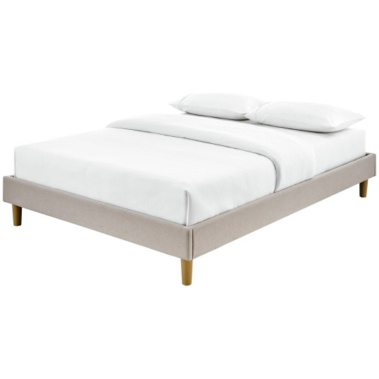 Home Arthur Platform Small Double Bed Frame - Natural | Modern bed frame