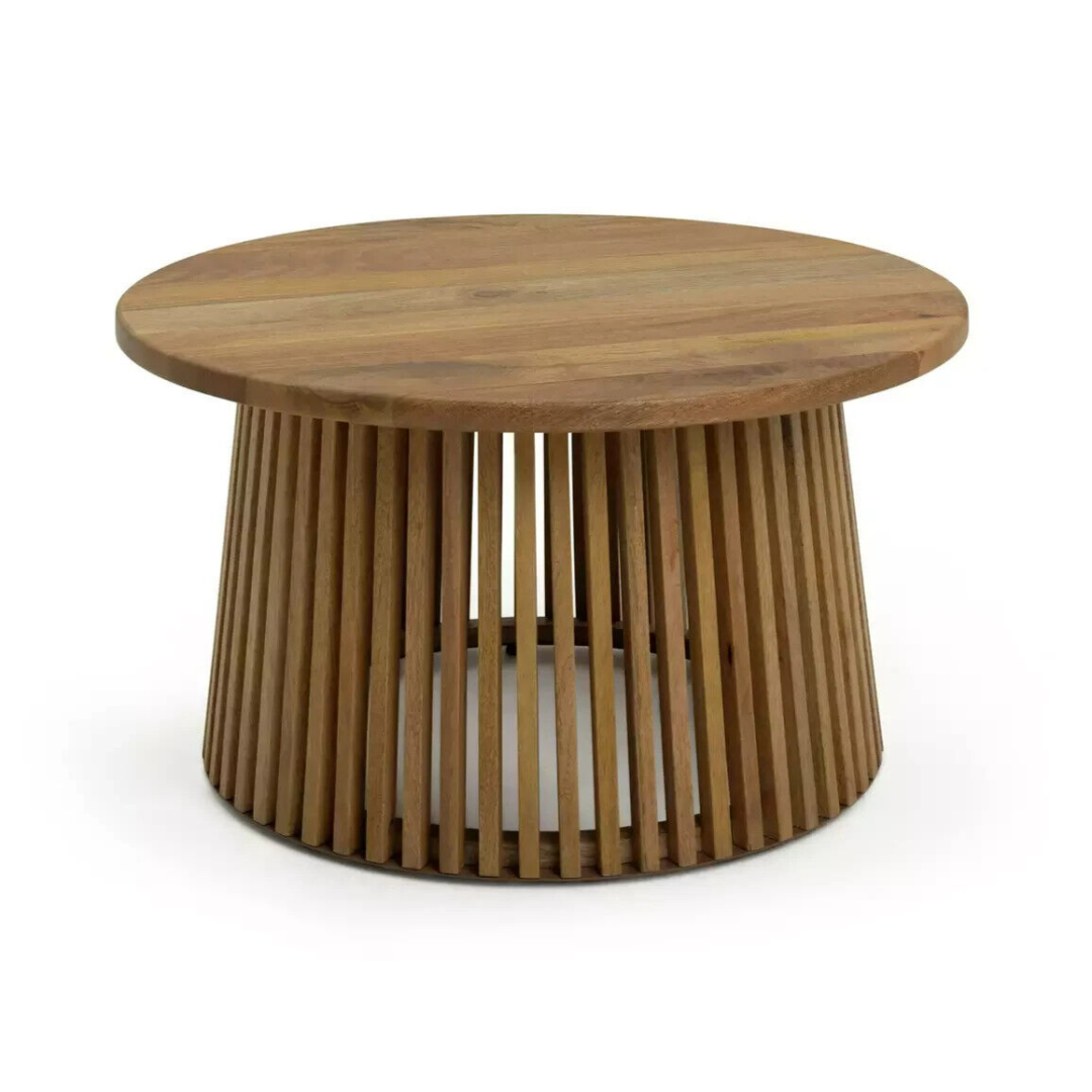 Jericho Round Coffee Table - Walnut Jericho Round Coffee Table - Walnut