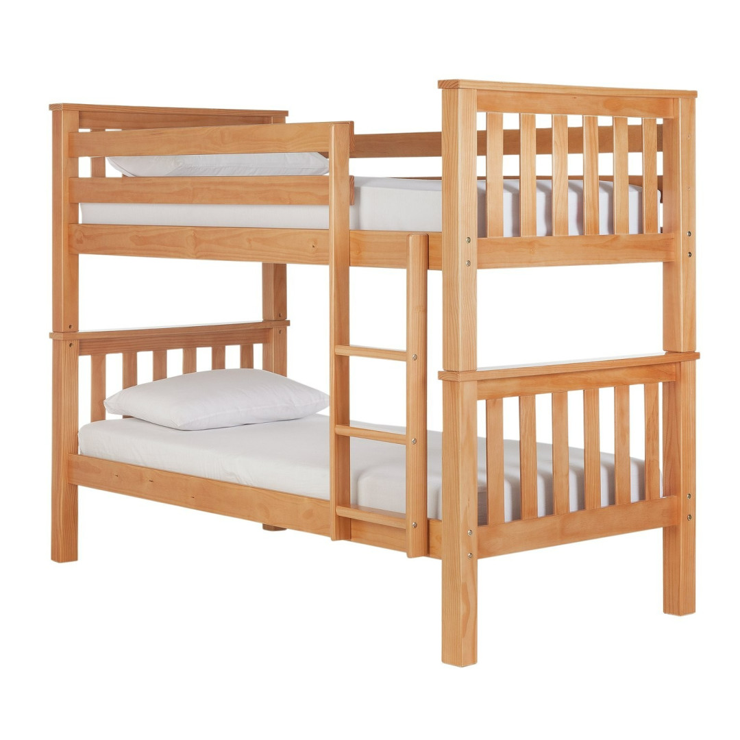 Heavy Duty Detachable Bunk Bed Frame - Pine | Space Saving Sleep Solution Heavy Duty Detachable Bunk Bed Frame - Pine | Space Saving Sleep Solution