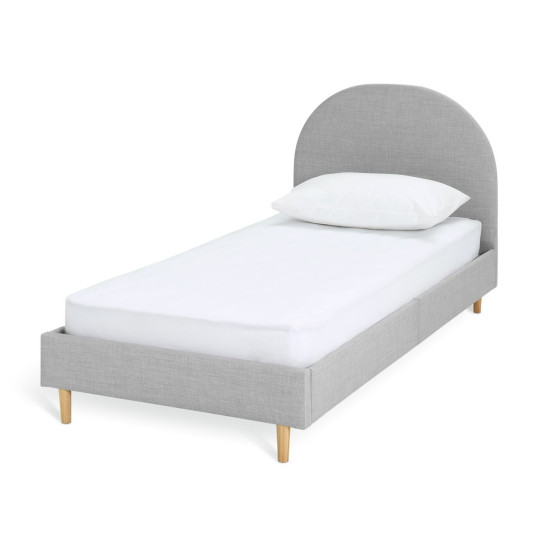 Kids Olivia Single Bed Frame - Grey | Modern Children’s Bedroom Furniture Wooden