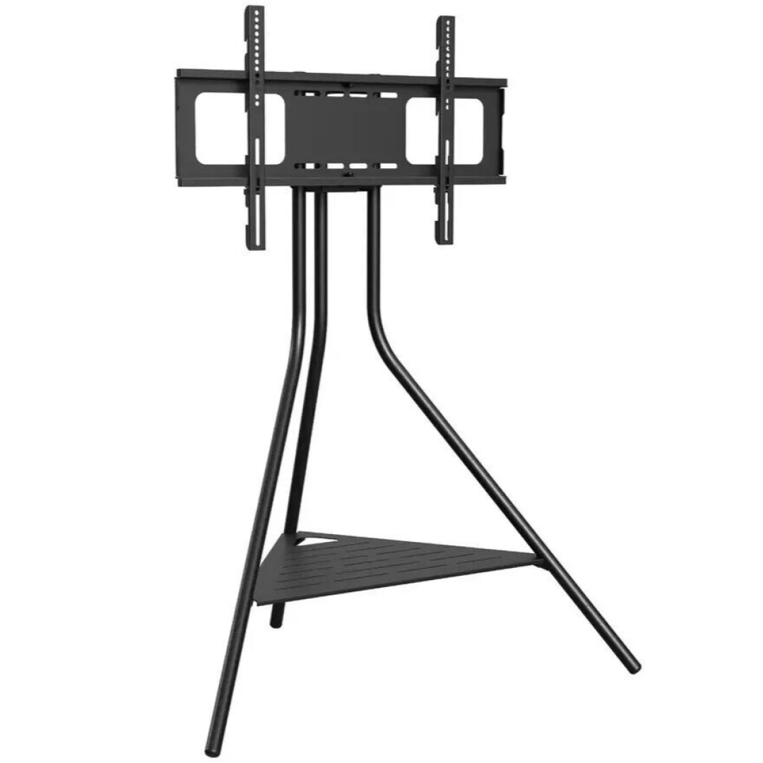 AVF Tripod Up To 65 Inch TV Stand - Black | Modern Television Mount Floor Stand AVF Tripod Up To 65 Inch TV Stand - Black | Modern Television Mount Floor Stand