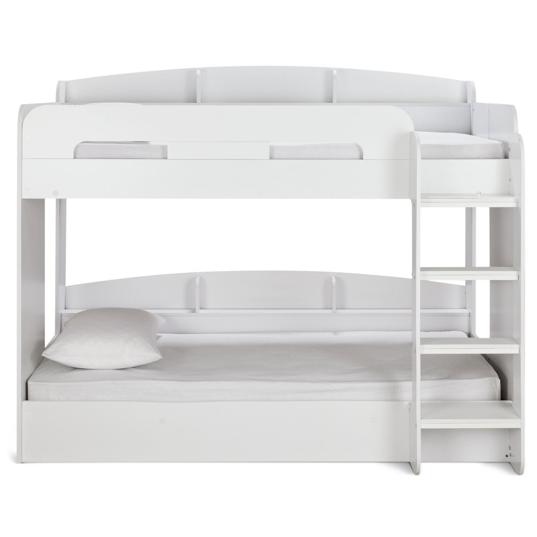 Ultimate Bunk Bed Frame - White | Multi Level Bedroom Setup Ultimate Bunk Bed Frame - White | Multi Level Bedroom Setup