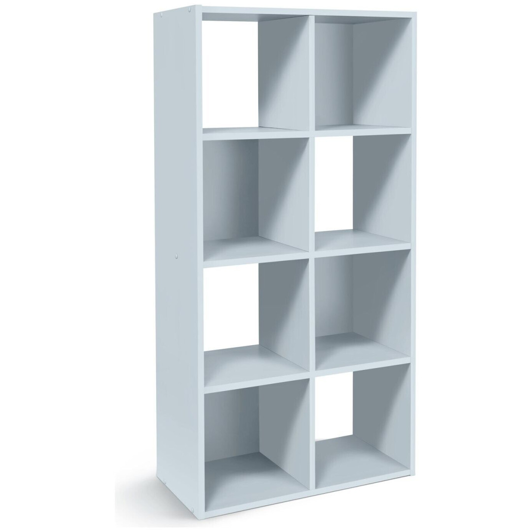Home Squares 8 Cube Storage Unit - Grey | Modular Organizer ( B Grade ) Home Squares 8 Cube Storage Unit - Grey | Modular Organizer ( B Grade )