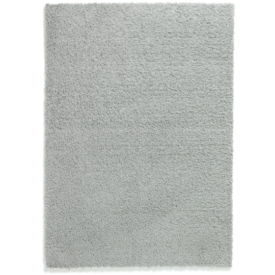 Cosy Dove Grey Shaggy Rug - 230x160cm | Soft Large Grey Living Room Rug