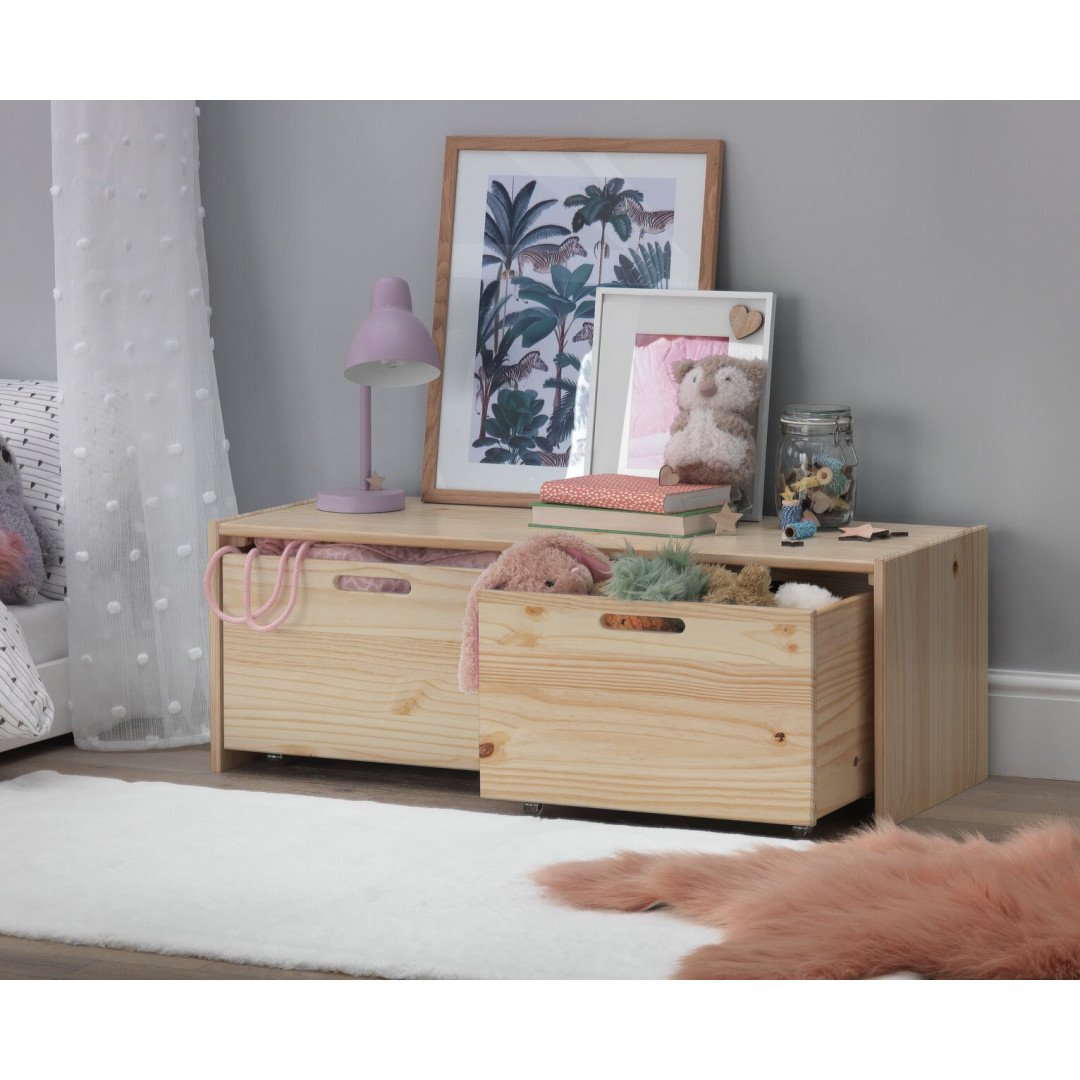 Rico Low Storage Unit - Pine Rico Low Storage Unit - Pine