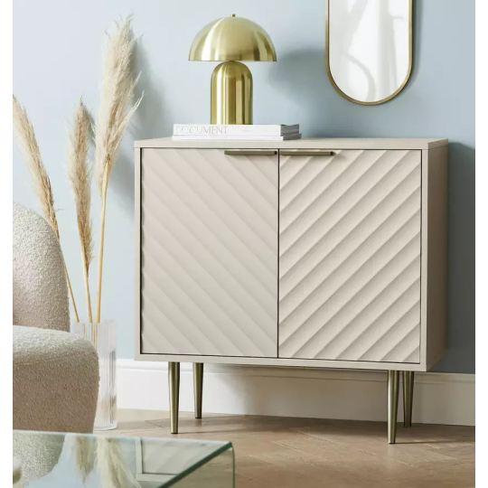Oti 2 Door Sideboard - Champagne (B Grade)