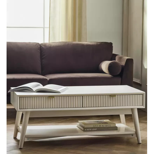 Roland Coffee Table - Cream (B GRADE)