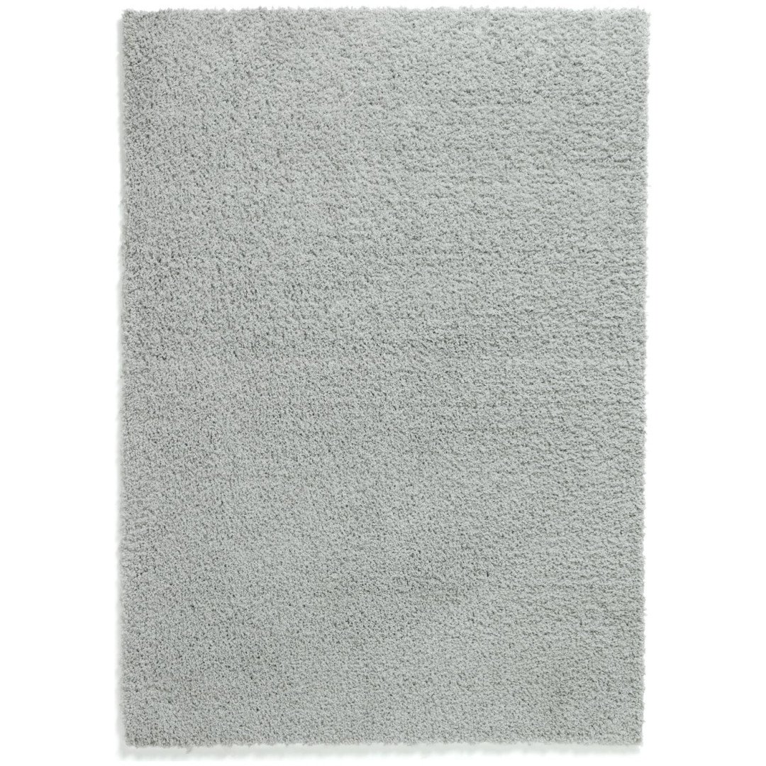 Recycled Plain Cosy Shaggy Rug - 200x290cm - Grey | Soft Eco Living Recycled Plain Cosy Shaggy Rug - 200x290cm - Grey | Soft Eco Living