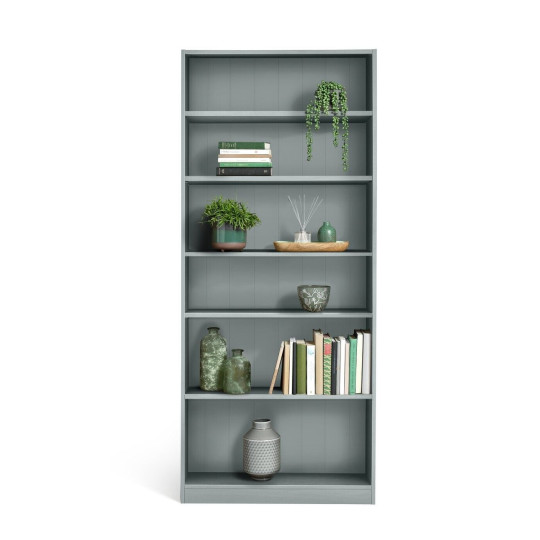 Maine Bookcase - Grey ( B Grade 39229 )