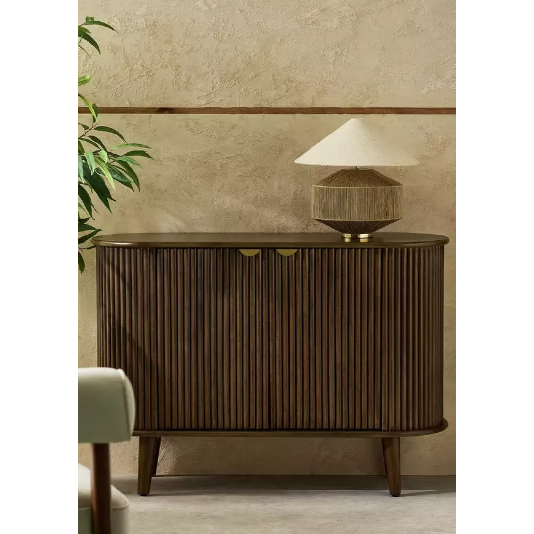 Kendi 2 Door Sideboard - Walnut (B Grade) Kendi 2 Door Sideboard - Walnut (B Grade)