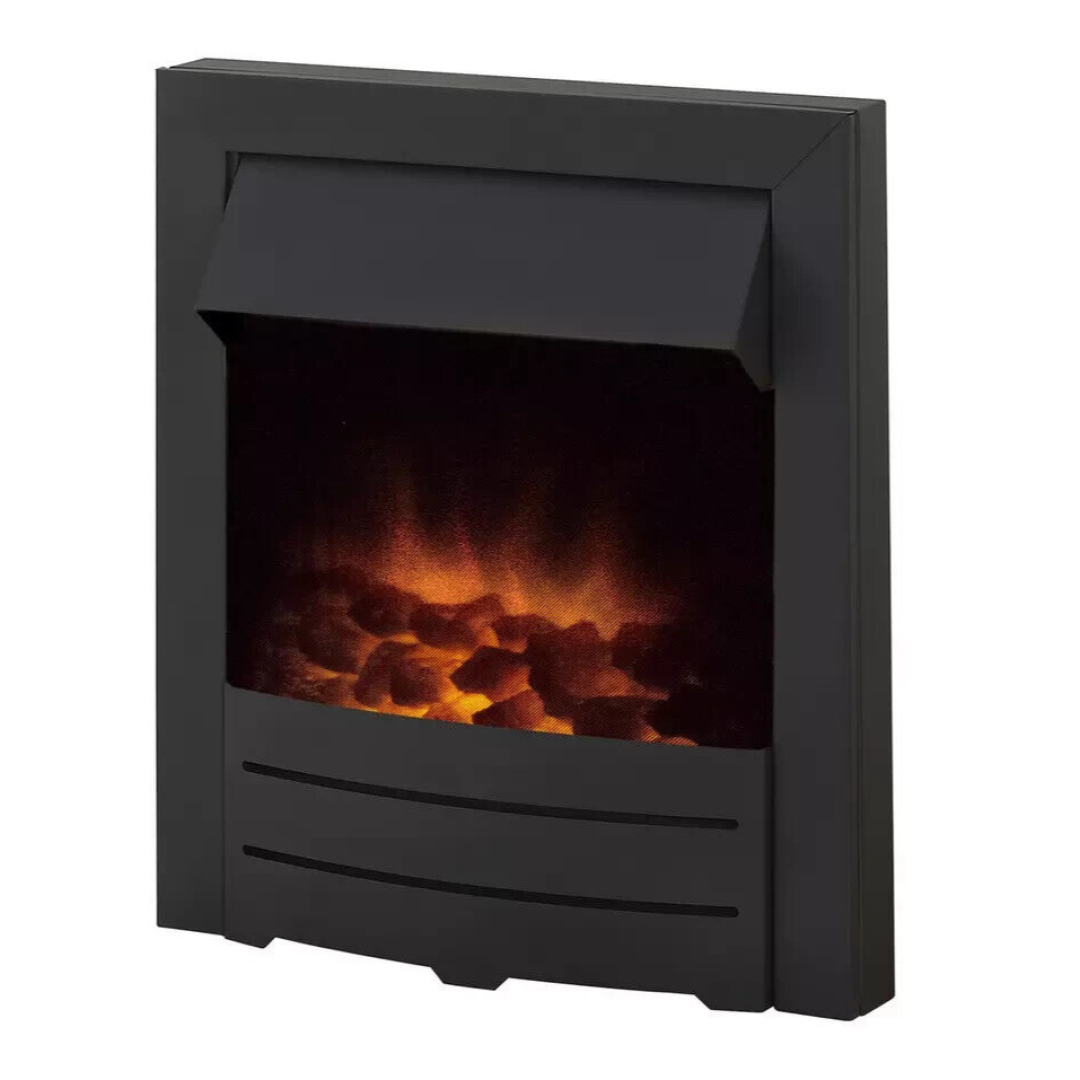 Adam Colorado 2kW Electric Inset Fire - Black Adam Colorado 2kW Electric Inset Fire - Black